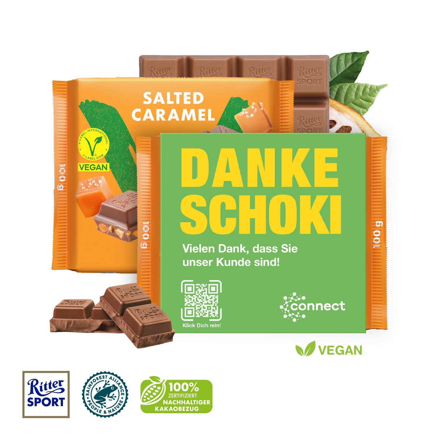 Ritter Sport "Vegan" mit Werbebanderole-131