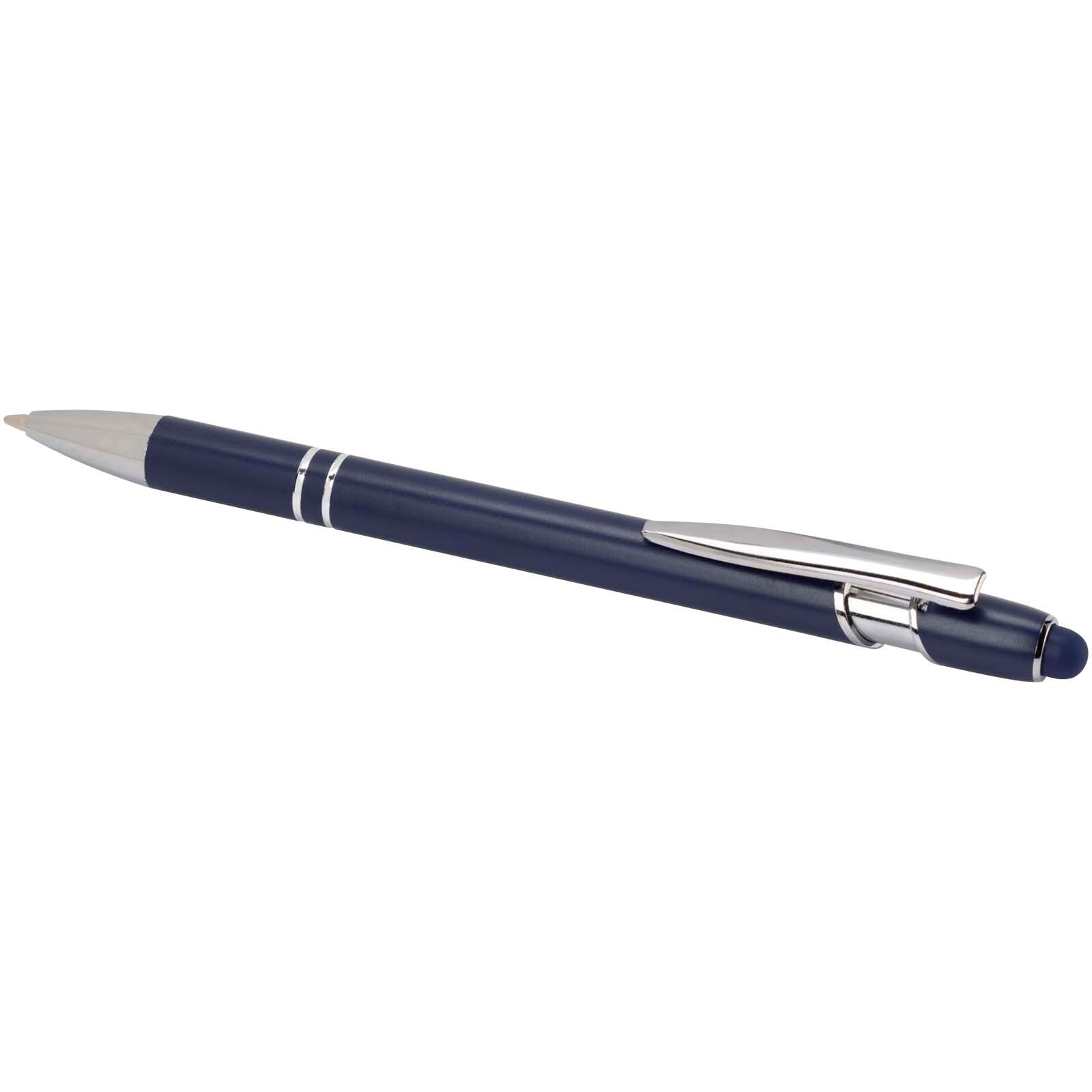 Kish Kugelschreiber mit silbernem Finish (blaue Mine) - navy-961