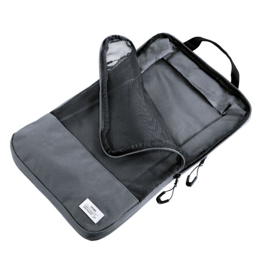 TROIKA Reise-Kompressionstasche BLUE CYCLE PACKING SHIRTS - dunkelgrau-318