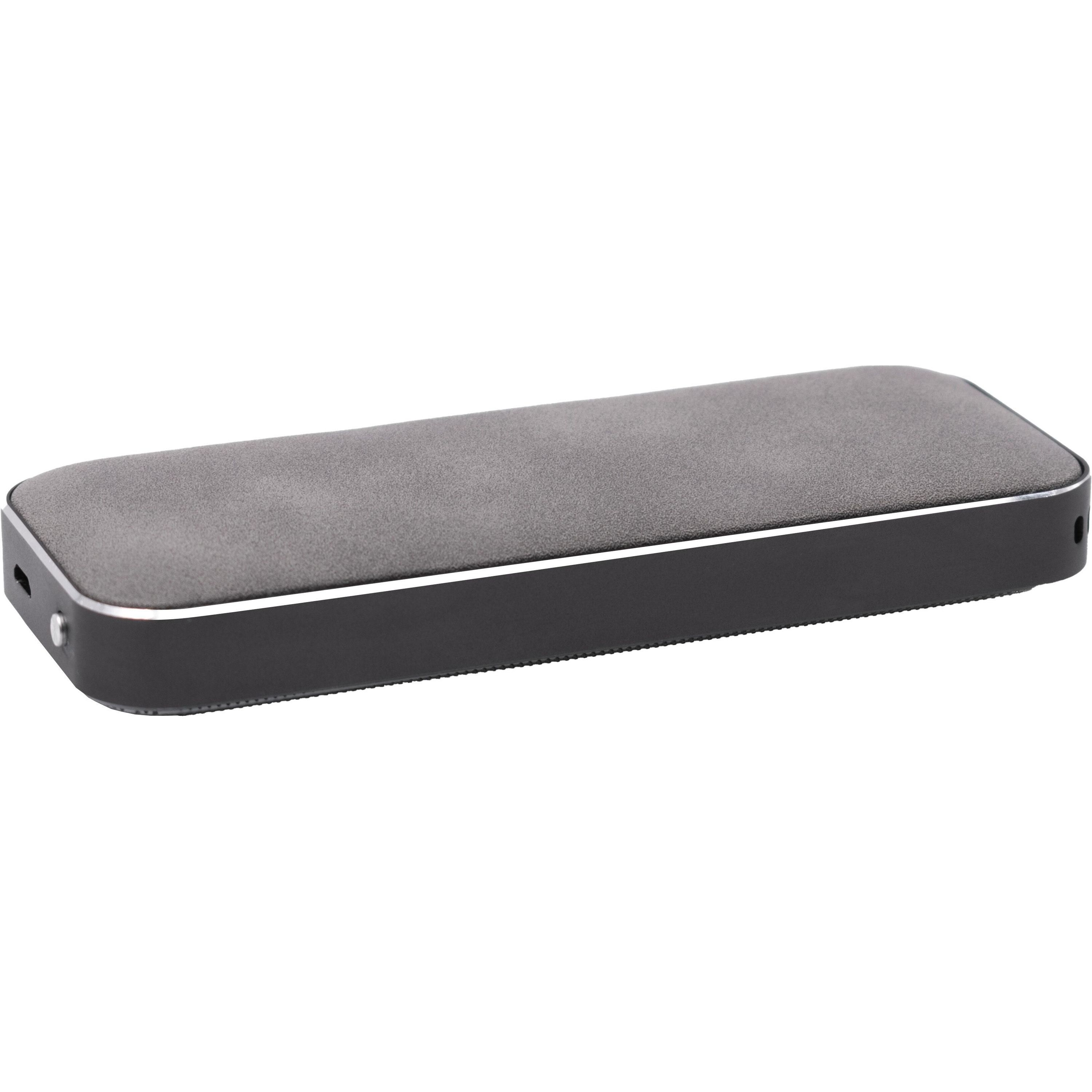 Brandcharger Drahtloser Lautsprecher Nano Pro - schwarz - silber-965