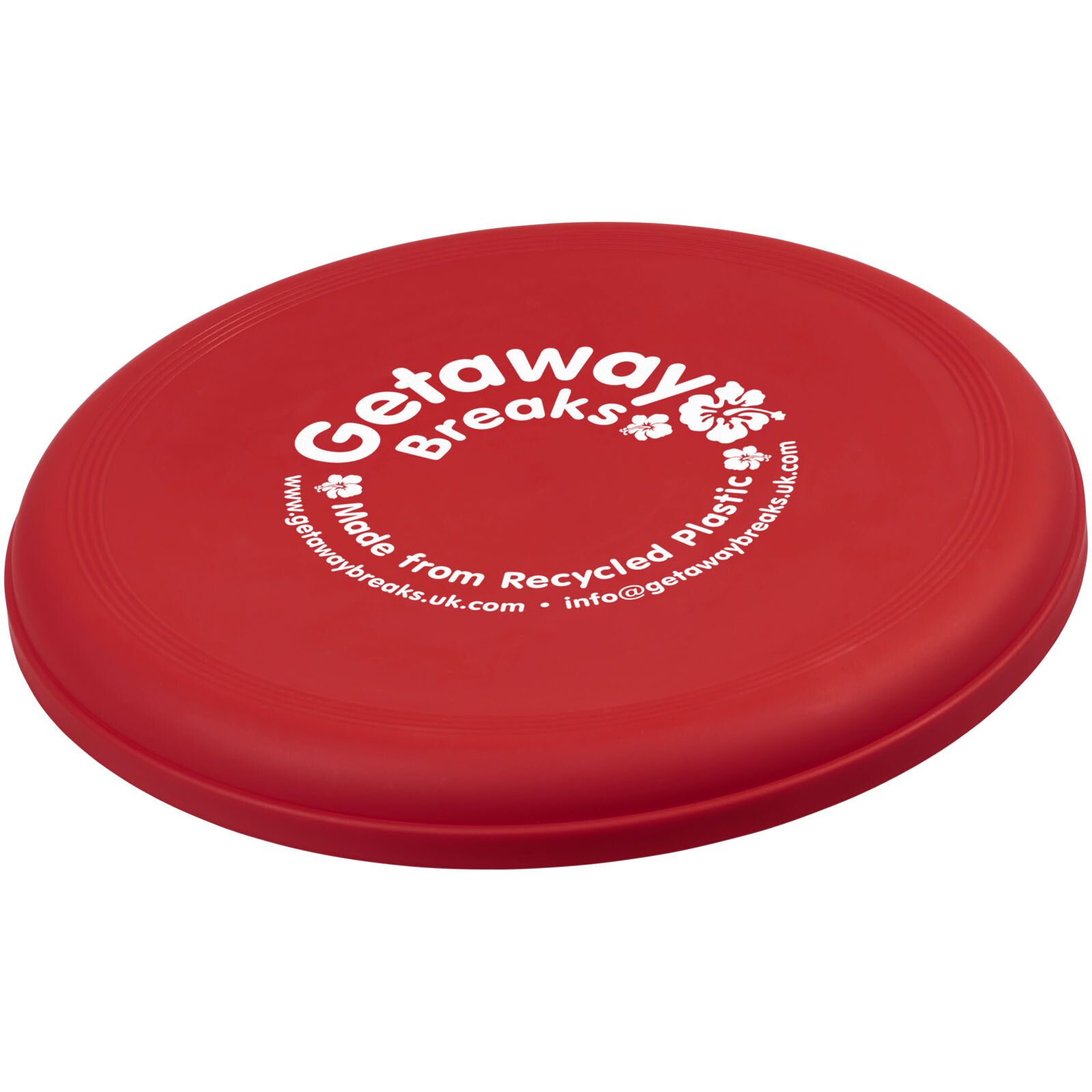 Orbit Frisbee aus recyceltem Kunststoff - rot-981