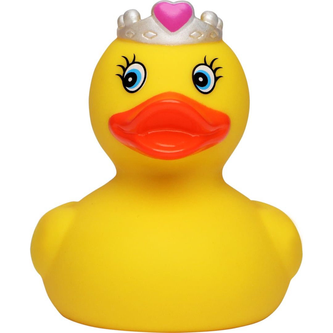 Quietsche-Ente Prinzessin - bunt-790