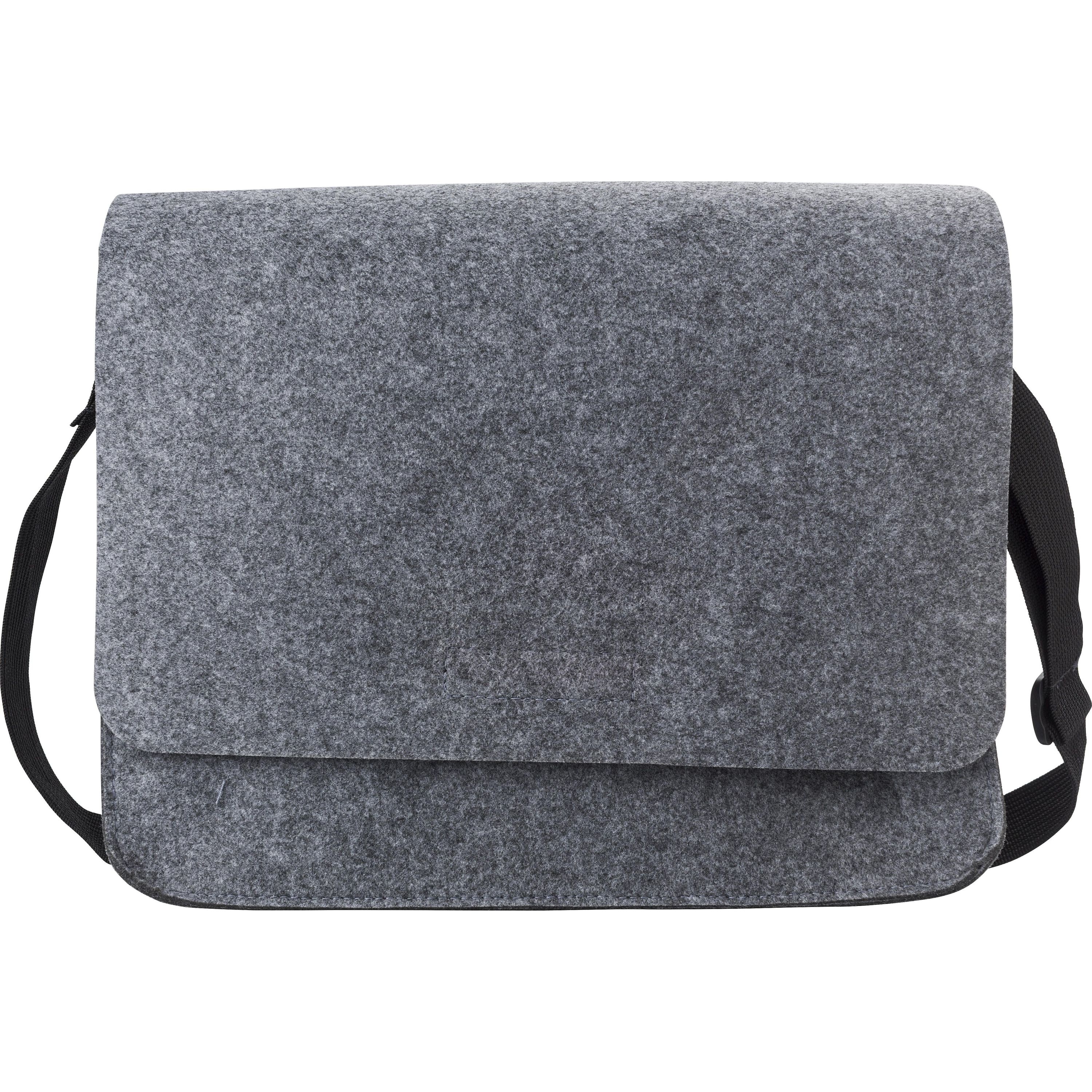 rPET Laptoptasche aus Filz Layla - dunkelgrau-730