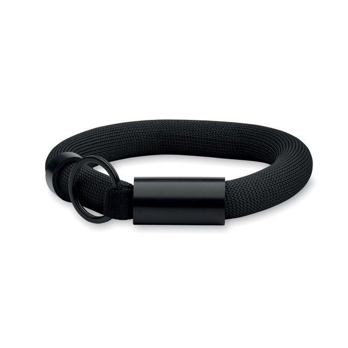 Schlüsselring mit Armband POLLY - schwarz-560