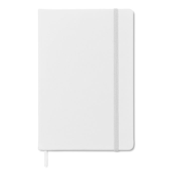 DIN A6 Notizbuch, liniert NOTELUX - weiß-204