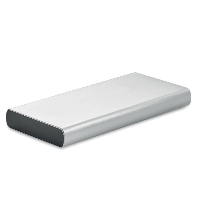 Powerbank 10000 mAh POWERFLAT 10C - mattsilber-243