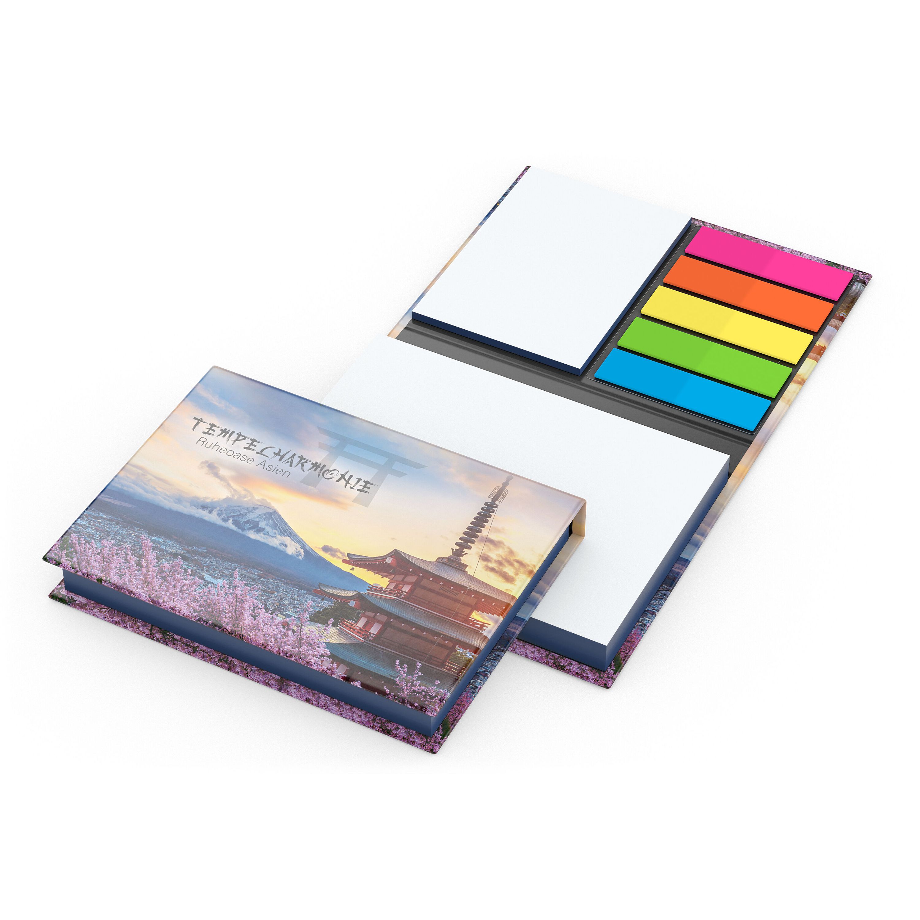 Haftnotiz-Set Wien, glänzend, blau-454