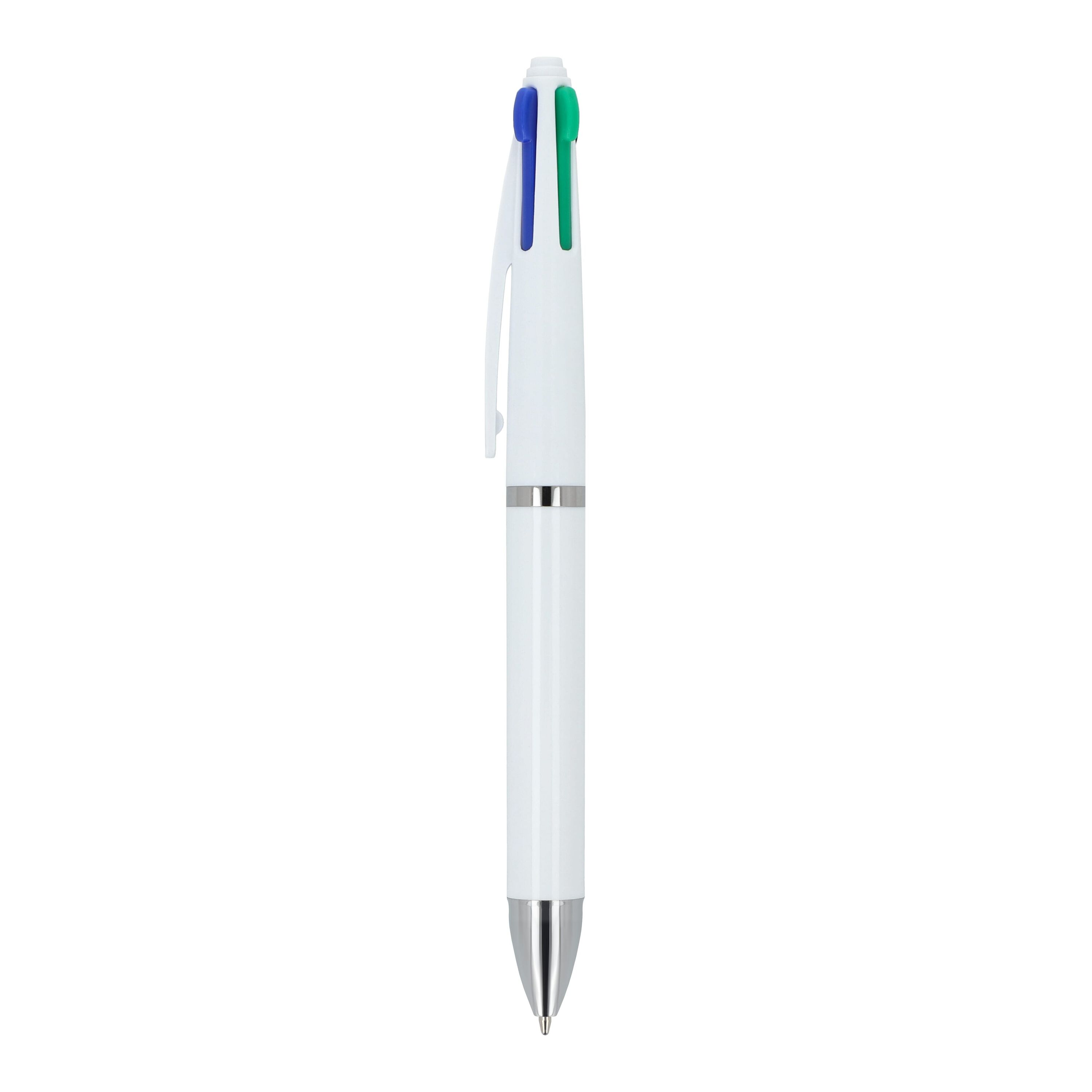4-Farben-Stift  - weiss-376