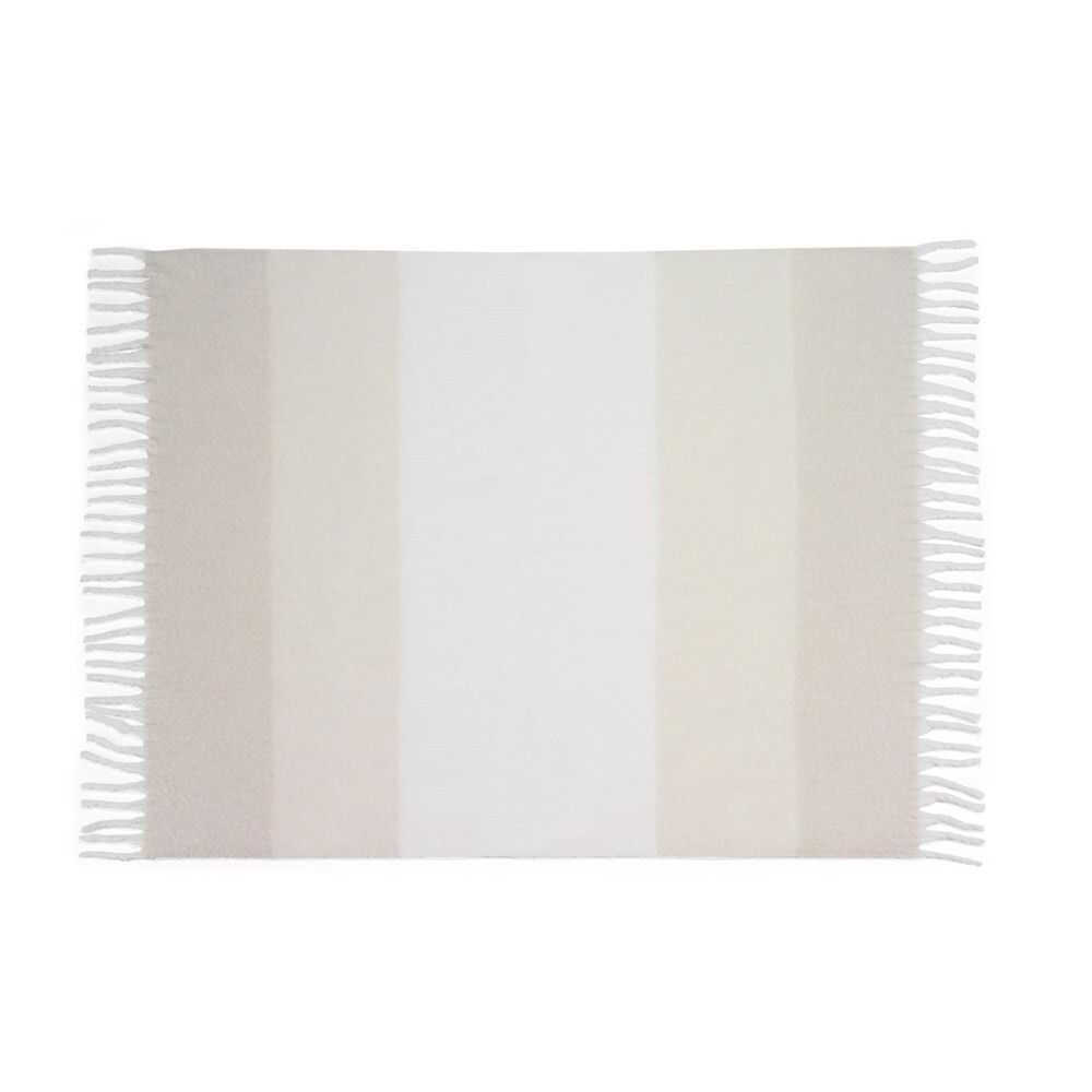 COMFY Decke aus recyceltem Polyester rPET 300 g/m², Mohair-Feeling - beige-399