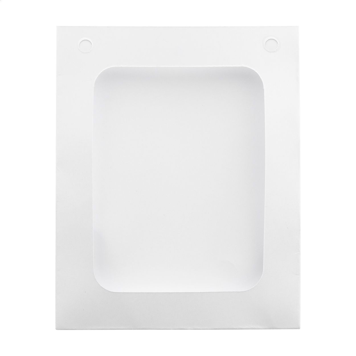 BadgeHold Individueller Ausweishalter mit zwei Löcher - weiß-93