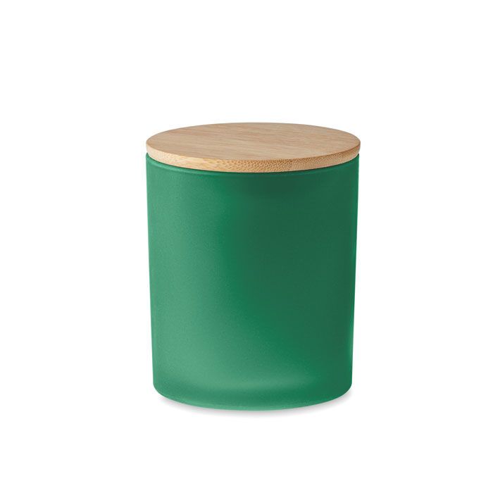 Kerze im Glas 120 g KEOPS SMALL - grün-646