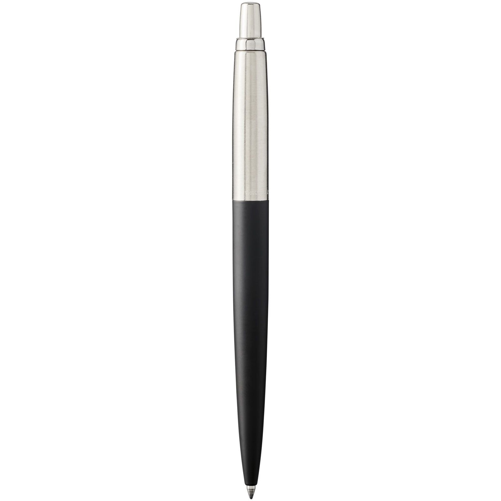 Parker Jotter Bond Street Kugelschreiber (blaue Mine) - schwarz -  silber-488