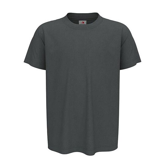 Kids´ Classic-T - slate grey solid-983