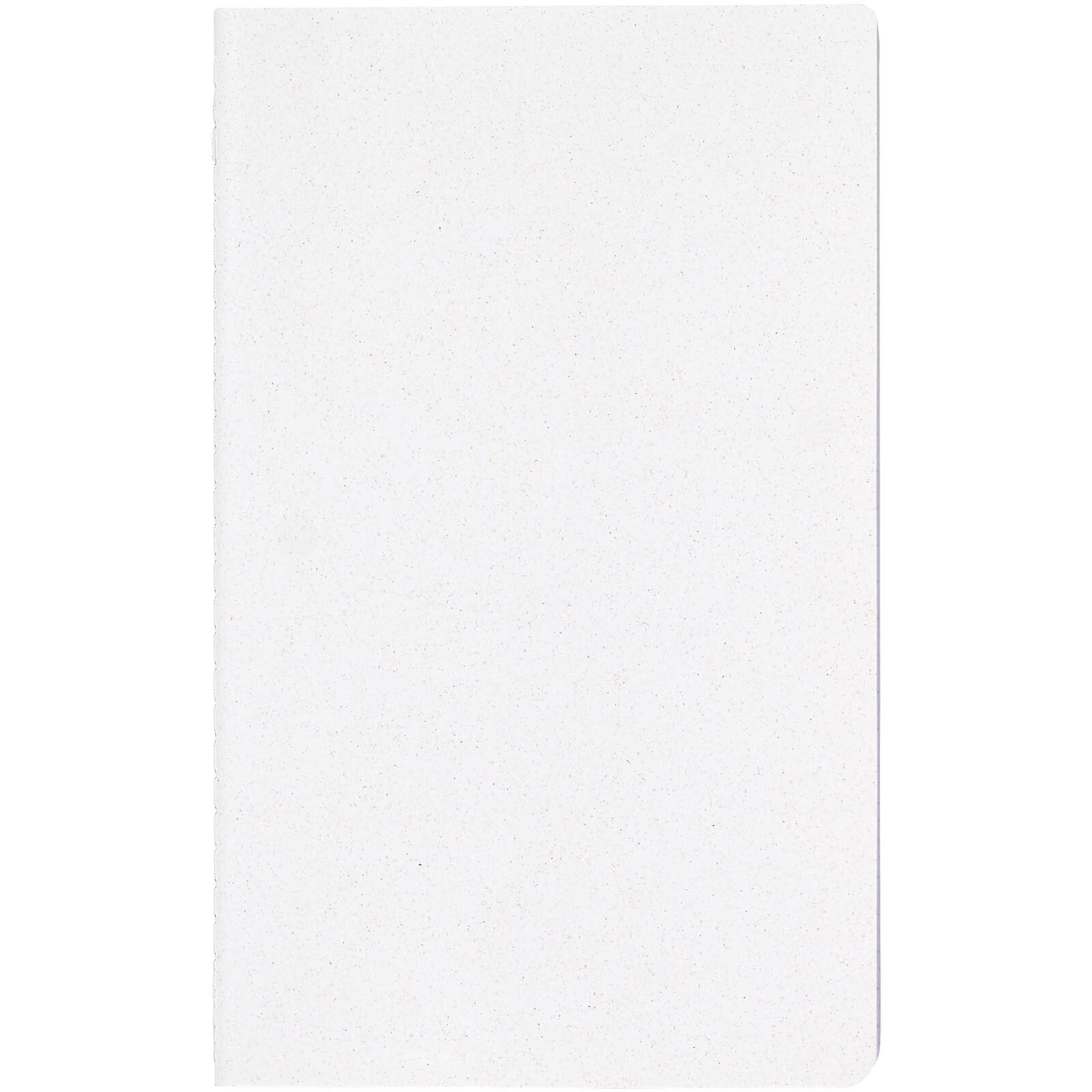 Fabia Notizbuch mit Cover aus Crush Papier - weiss-778