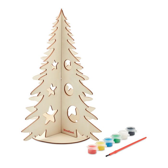 DIY Weihnachtsbaum aus Holz TREE AND PAINT - holz-439