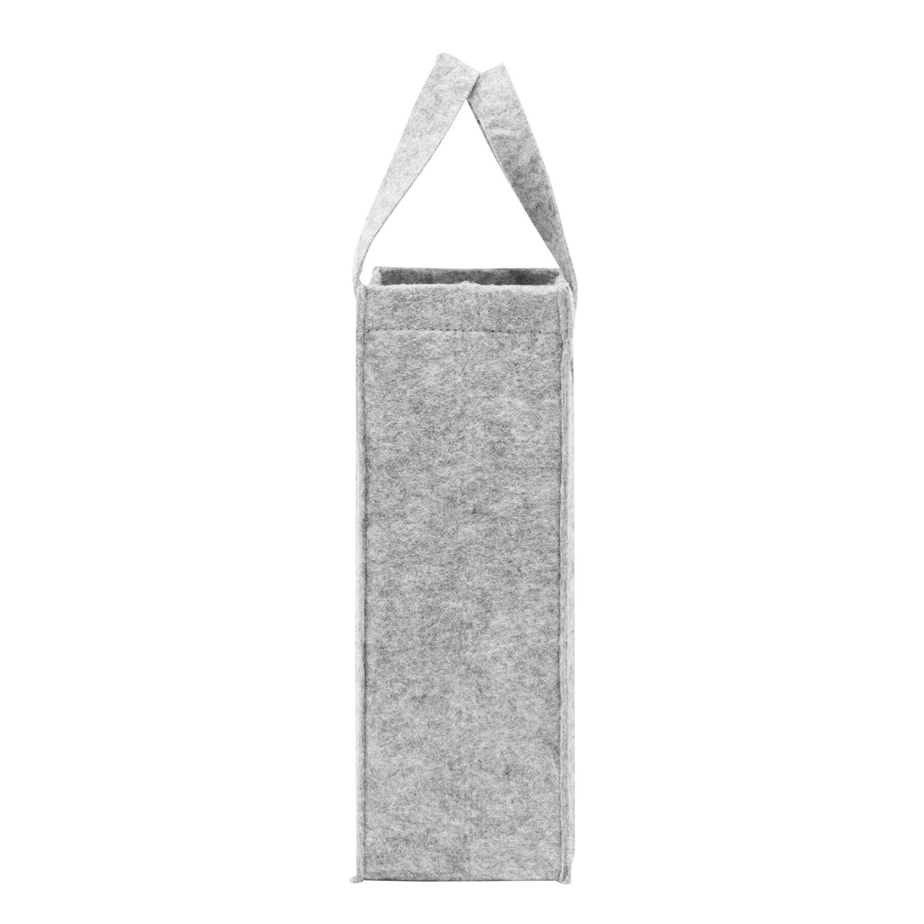 Filz-Flaschentasche CABERNET - grau-953