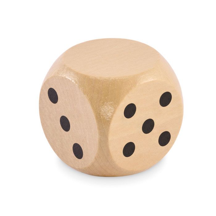 Spielwürfel Schima-Holz Ø 5cm DADO - holz-388