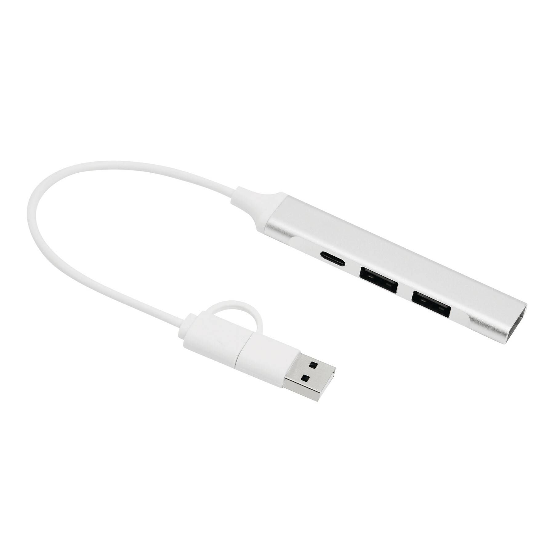 USB Hub NETWORK - silber-723