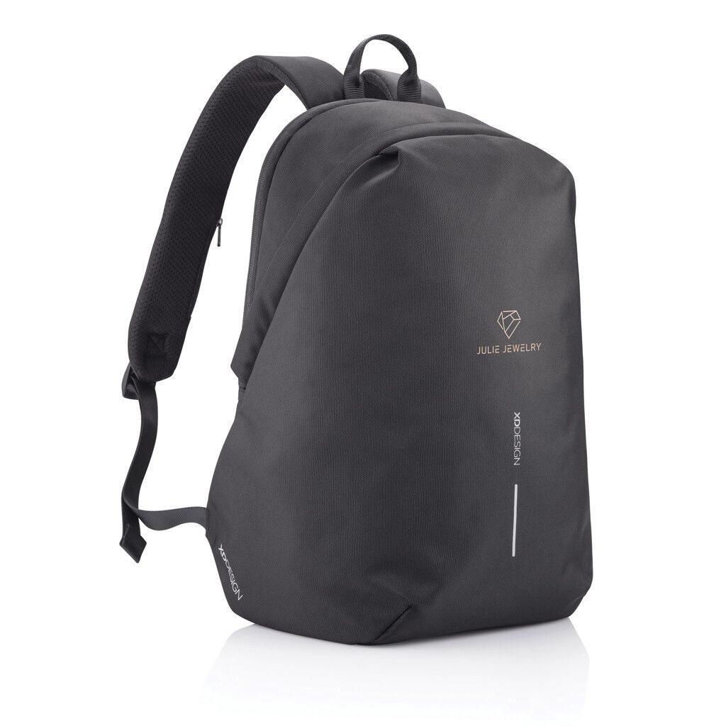 Bobby Soft, Anti-Diebstahl-Rucksack - schwarz-548