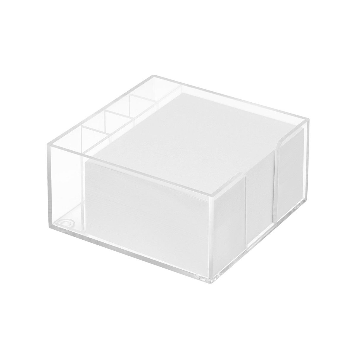Zettelbox mit Köcher Lambda - weiß-29