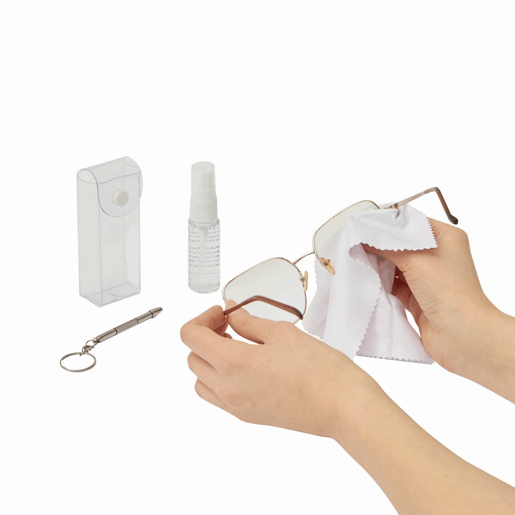 Brillen-Reinigungsset VIEW - transparent-282
