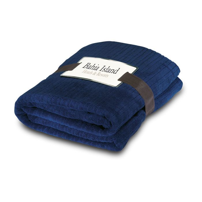 Fleece-Decke 240g/m² CAP CODE - blau-671