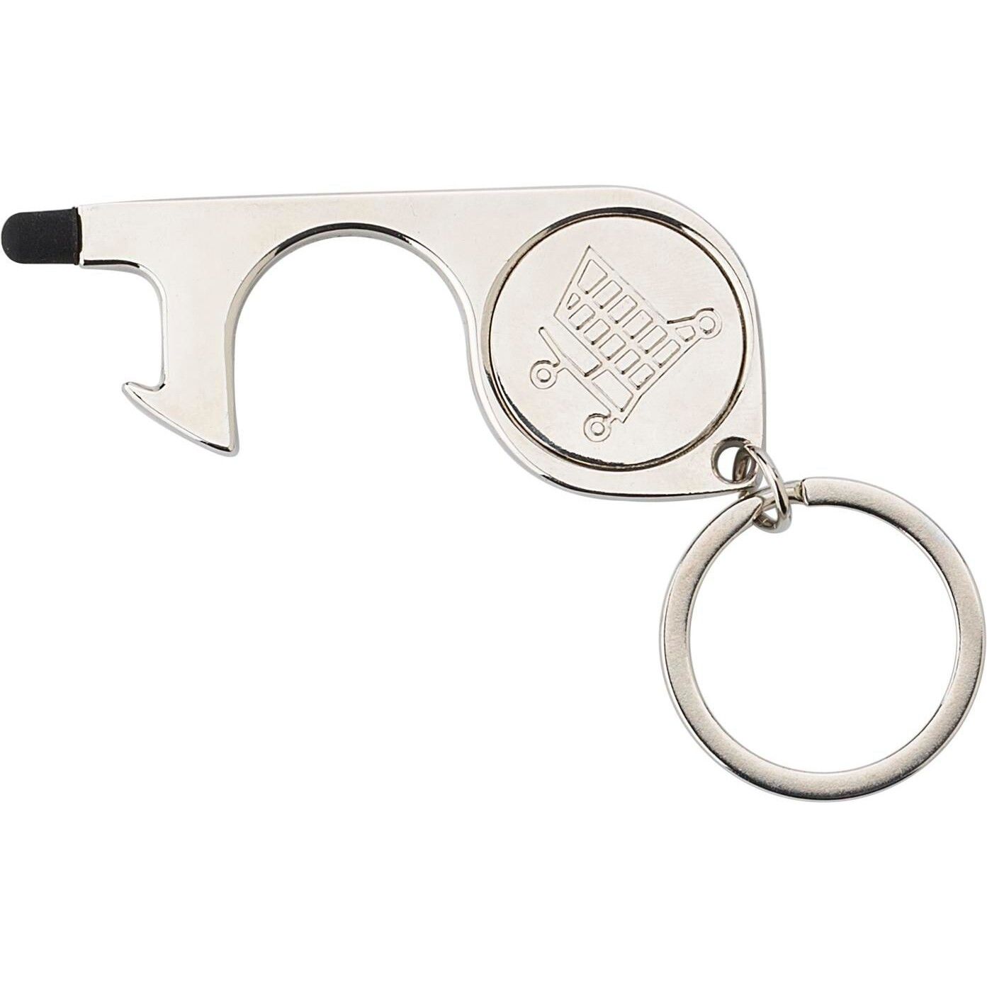 Türöffner aus Metall Alivia - silber-50