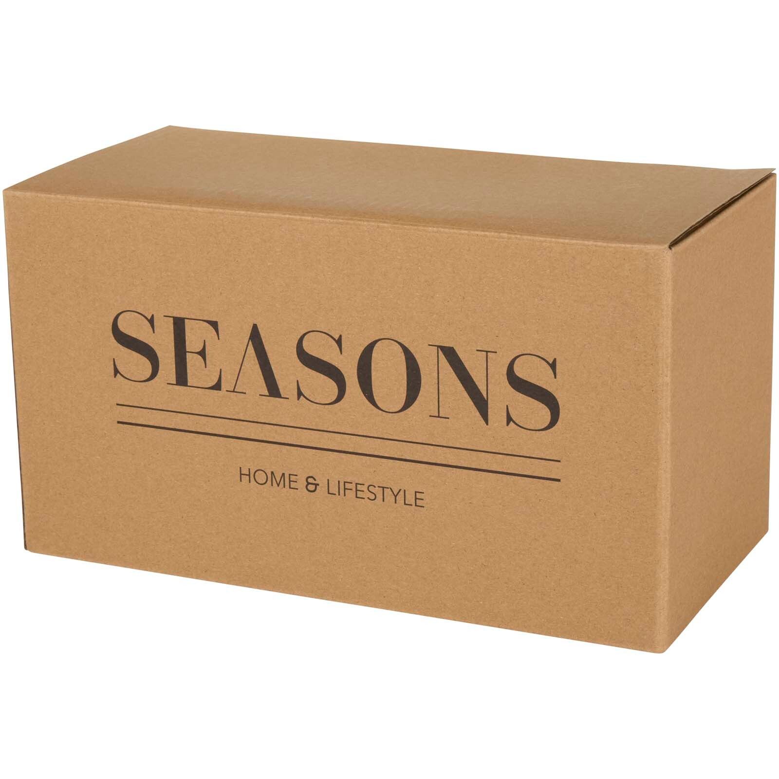 Male Set aus Holztablett und Glastassen - oatmeal-447