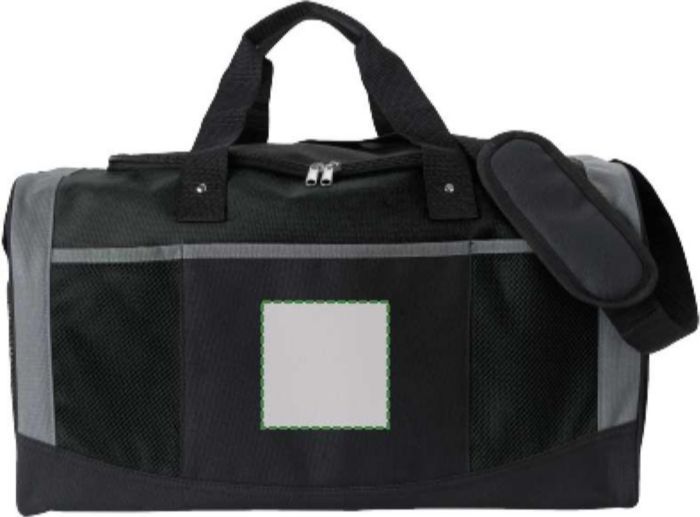 Veredelungsposition Tasche auf der Vorderseite