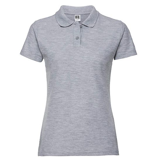 Ladies' Classic Polycotton Polo - light oxford heather - XXL-770