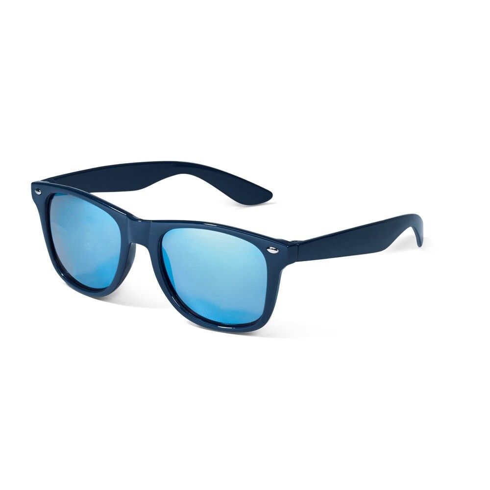 NIGER Sonnenbrille aus PC mit gespiegelten Brillengläsern - blau-755