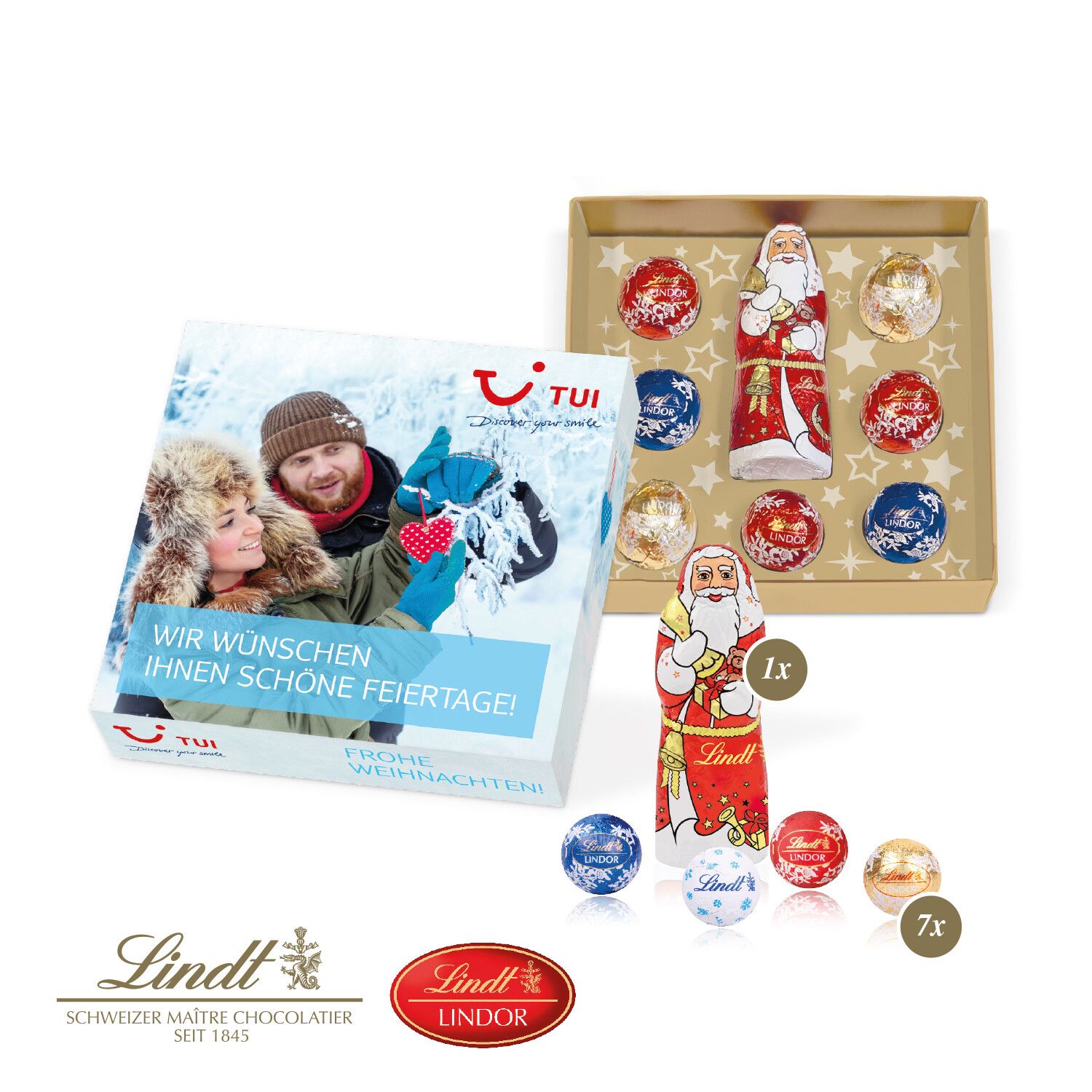 Lindt Schokoladenpräsent "Himmliche Weihnachtszeit"-742