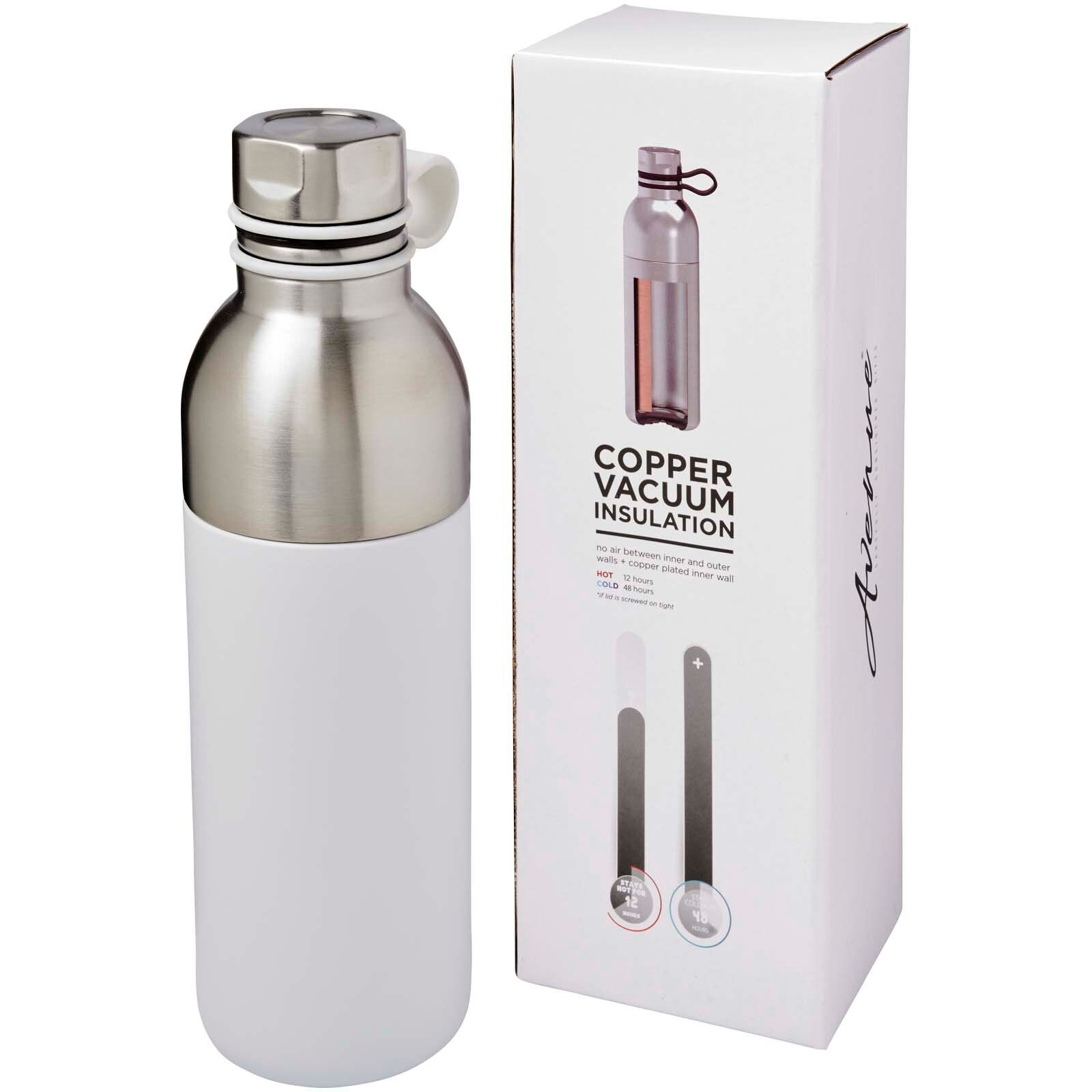 Koln 590 ml Kupfer-Vakuum Isolierflasche - weiss-494