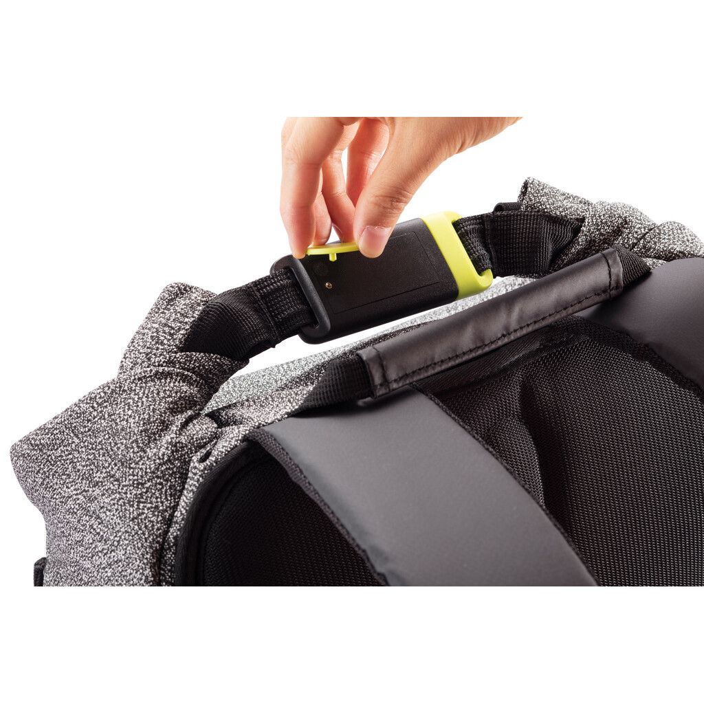 Urban schnitthemmender Anti-Diebstahl-Rucksack - grau-478