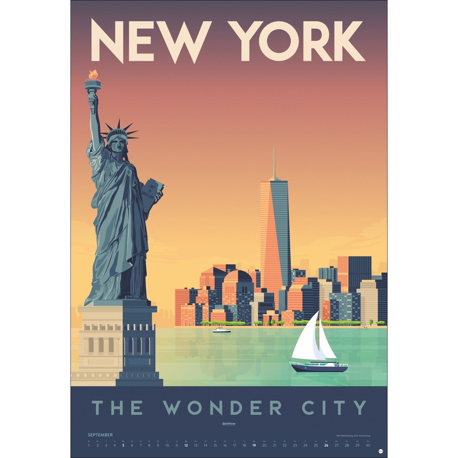 Travel the World Posterkalender-960