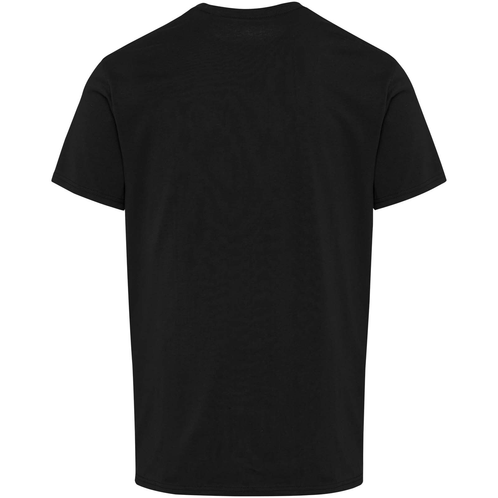 Azurite 160 g/m² Kurzärmeliges T-Shirt Bio Baumwolle (OCS), unisex - schwarz-837
