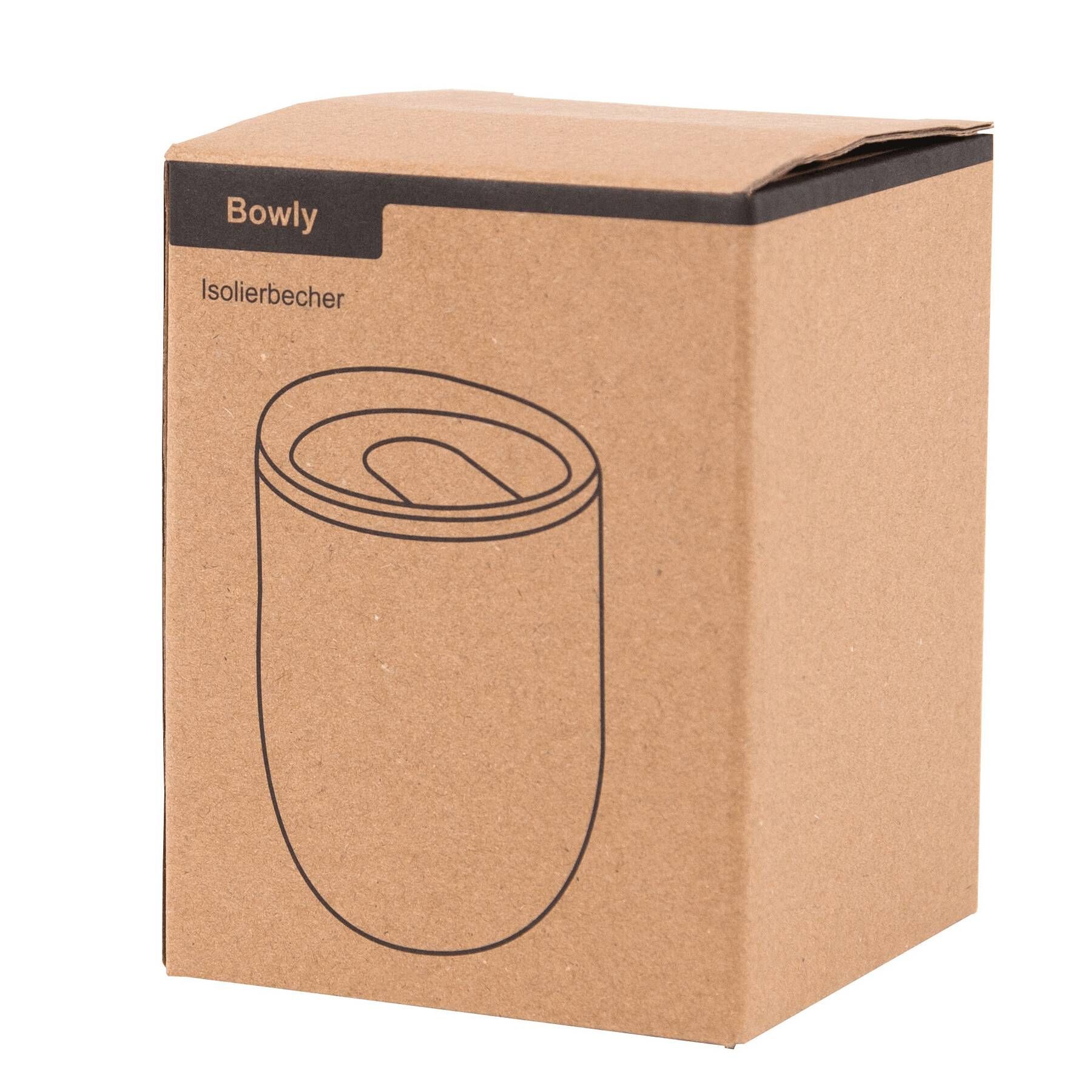 Isolierbecher BOWLY - rot-497
