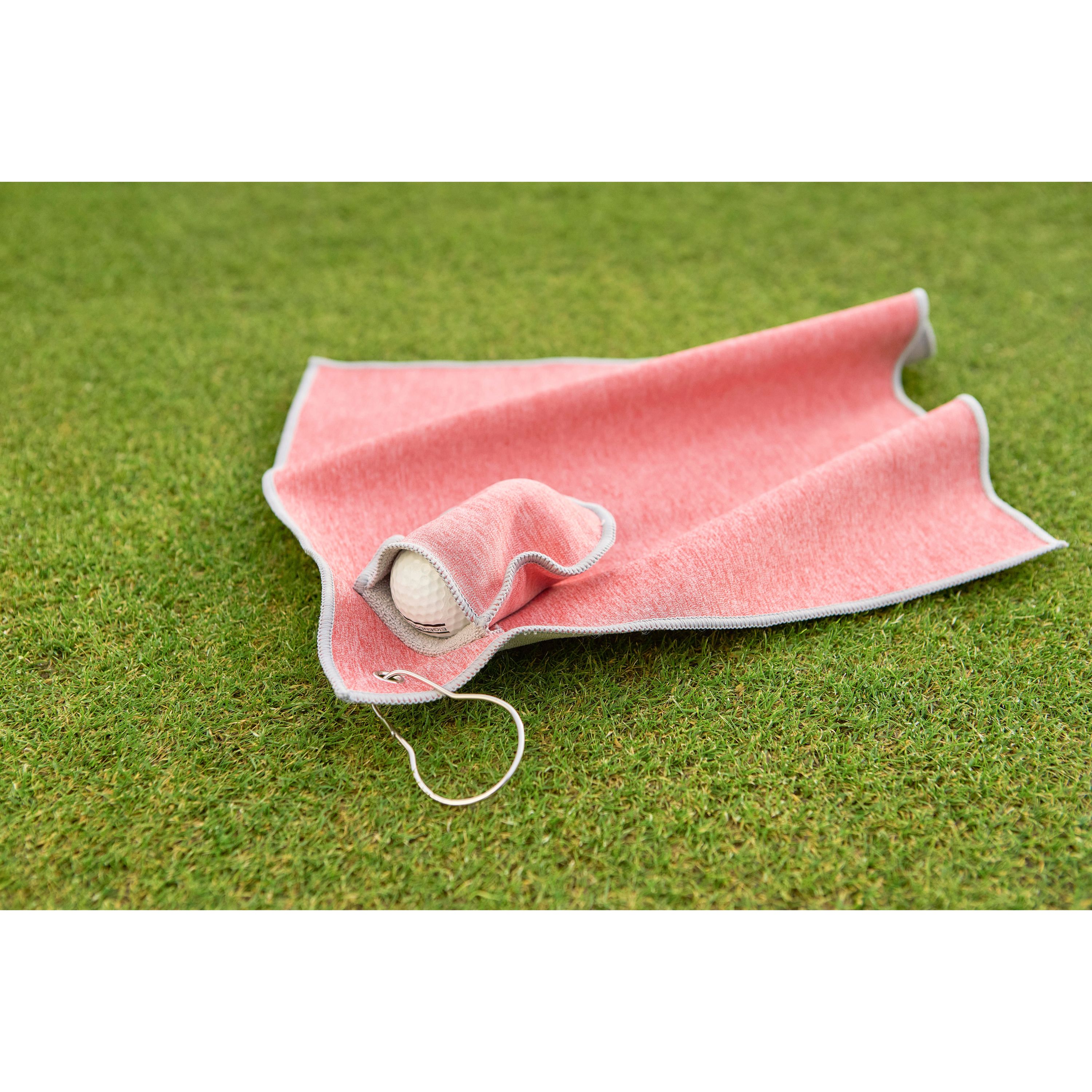 rPET Golfhandtuch Idris - rot-163
