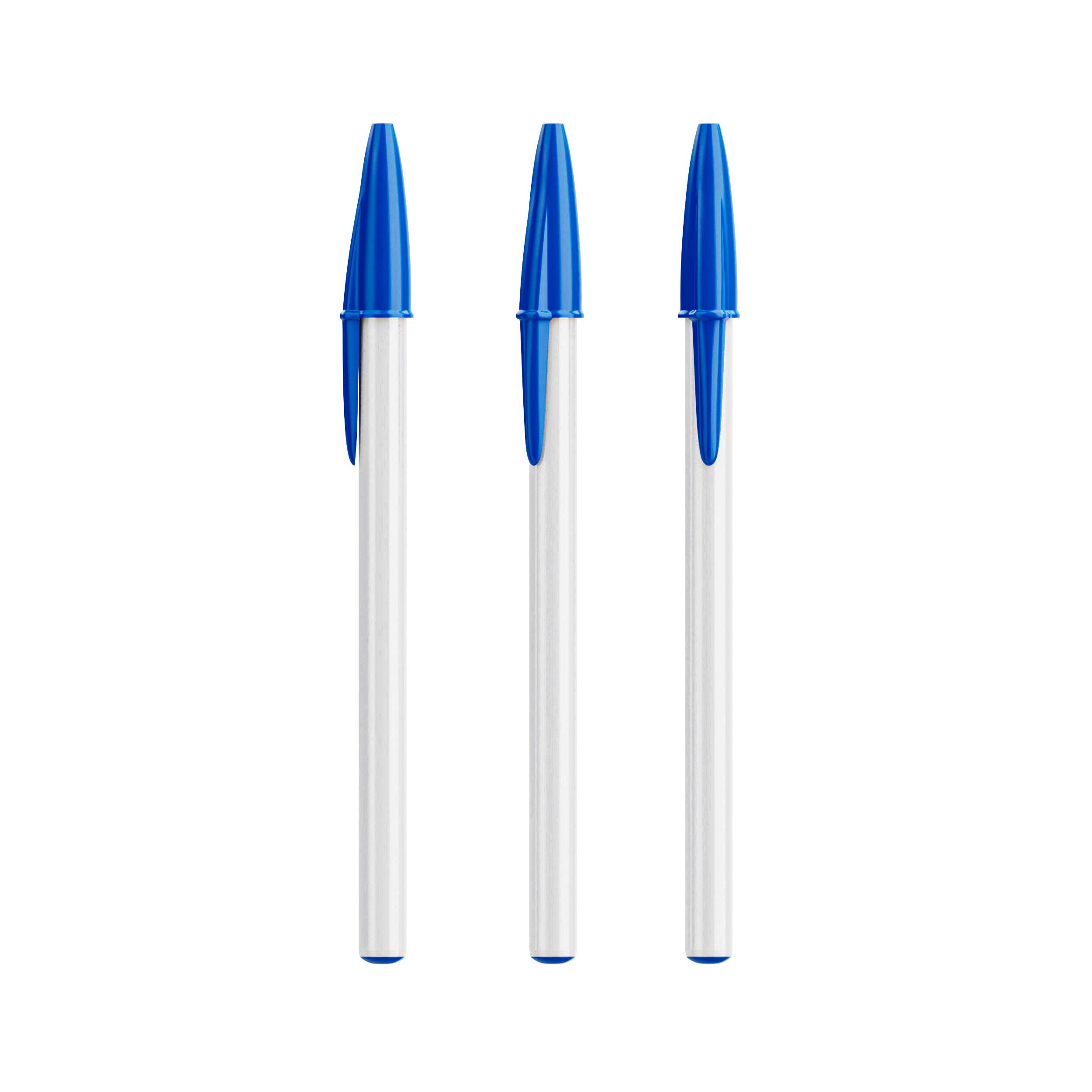 BIC® Style Ballpen, Mine blau - weiß - blau-687