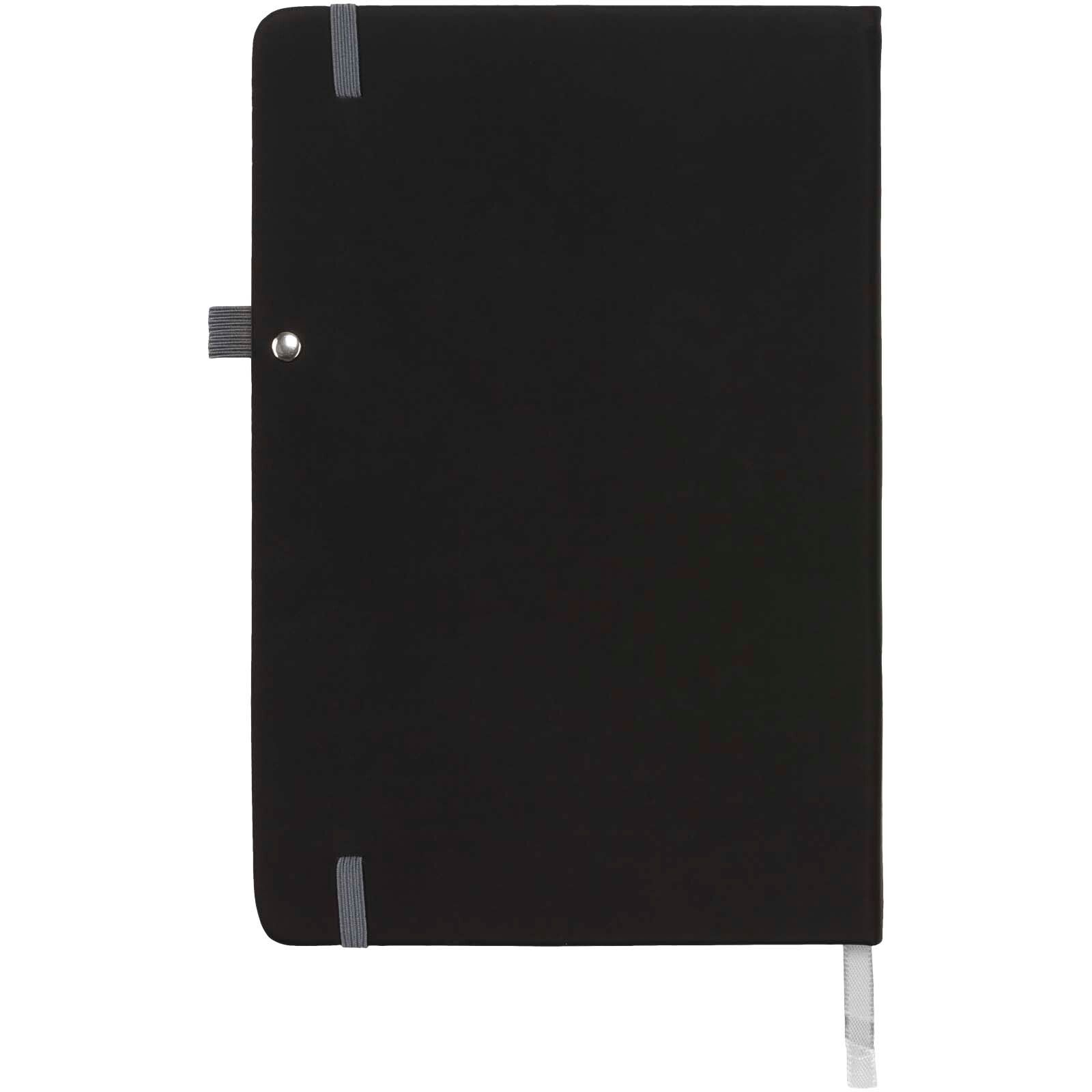 Noir A5 Notizbuch - schwarz -  grau-534