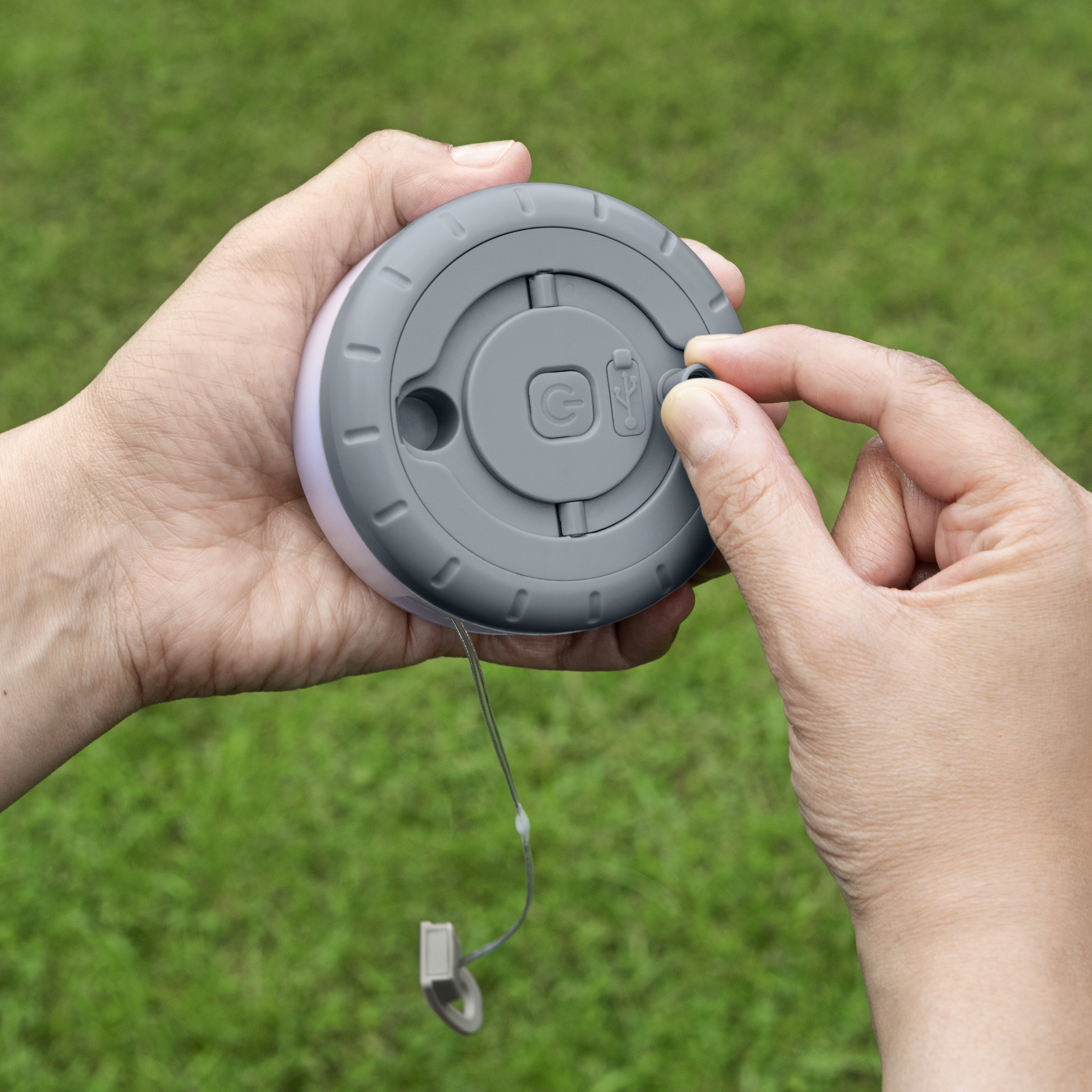 Metmaxx® Outdoorlampe "LuminaFlexRGB" - weiß - grau-575