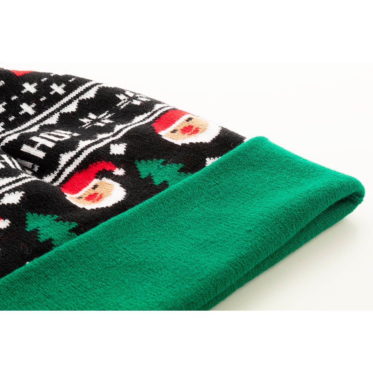 Morkved Weihnachts-Mütze - Ho ho ho - mehrfarbig-751