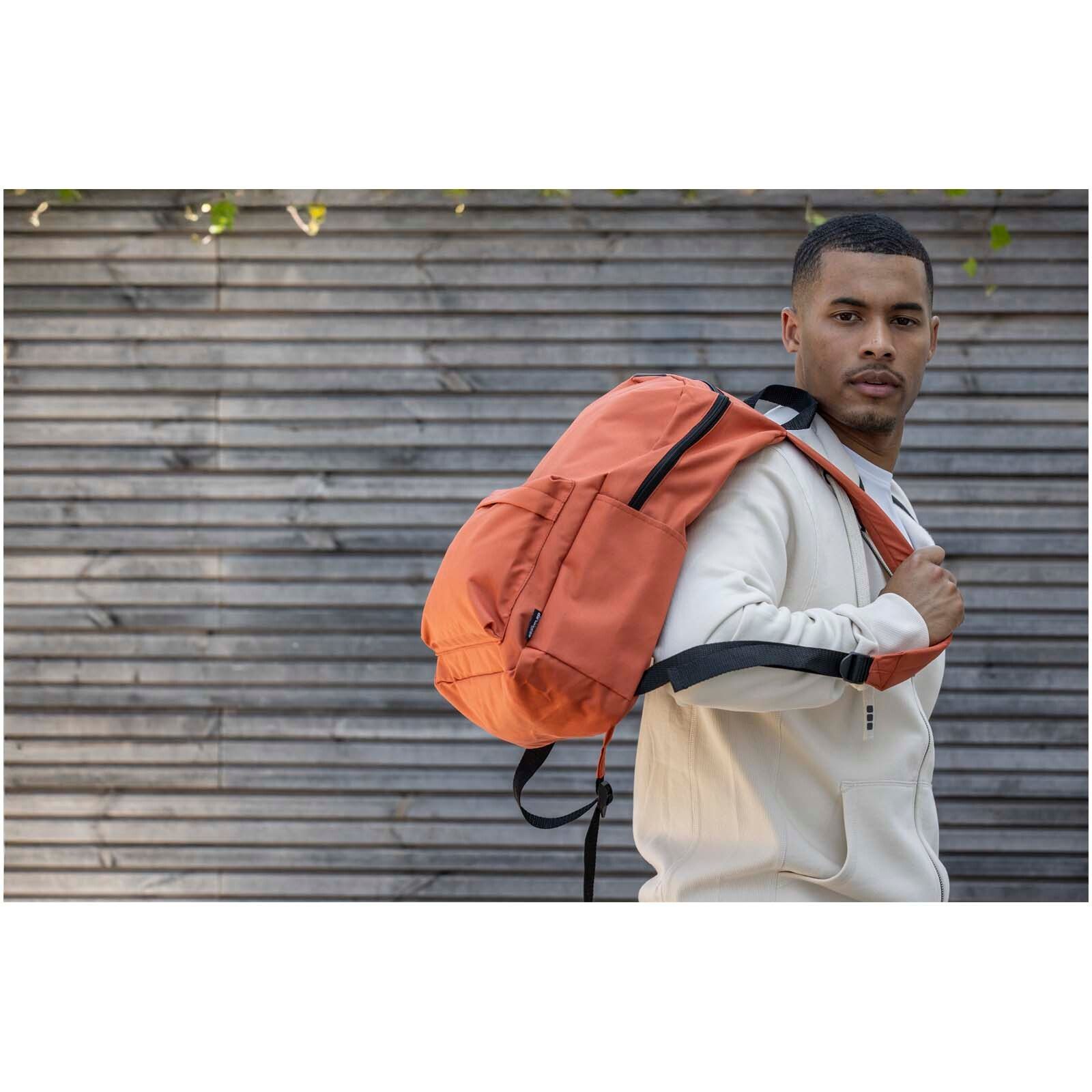 Byron 14" GRS-recycelter City Laptop Rucksack 14 L - ziegelstein-298