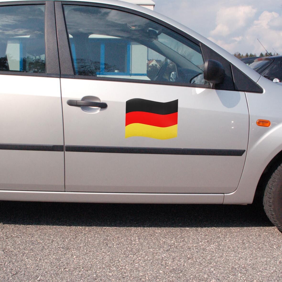 Automagnet Flagge, groß - Deutschland-Farben-759