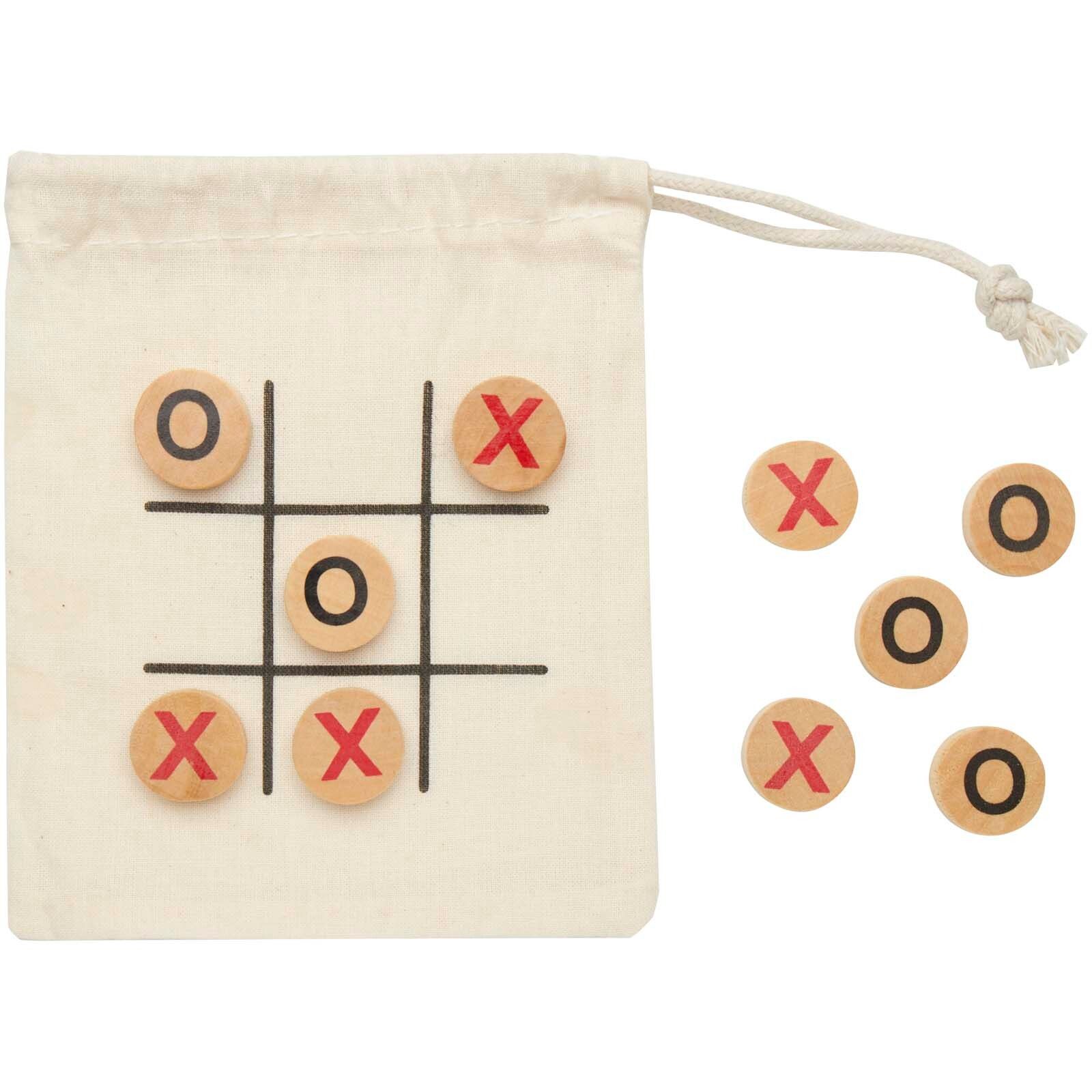 Whorl Tic-Tac-Toe Spiel aus Holz - natur-771