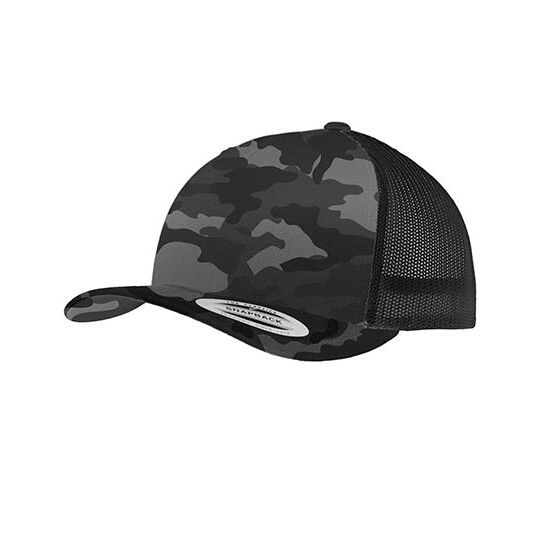 dark camo - black