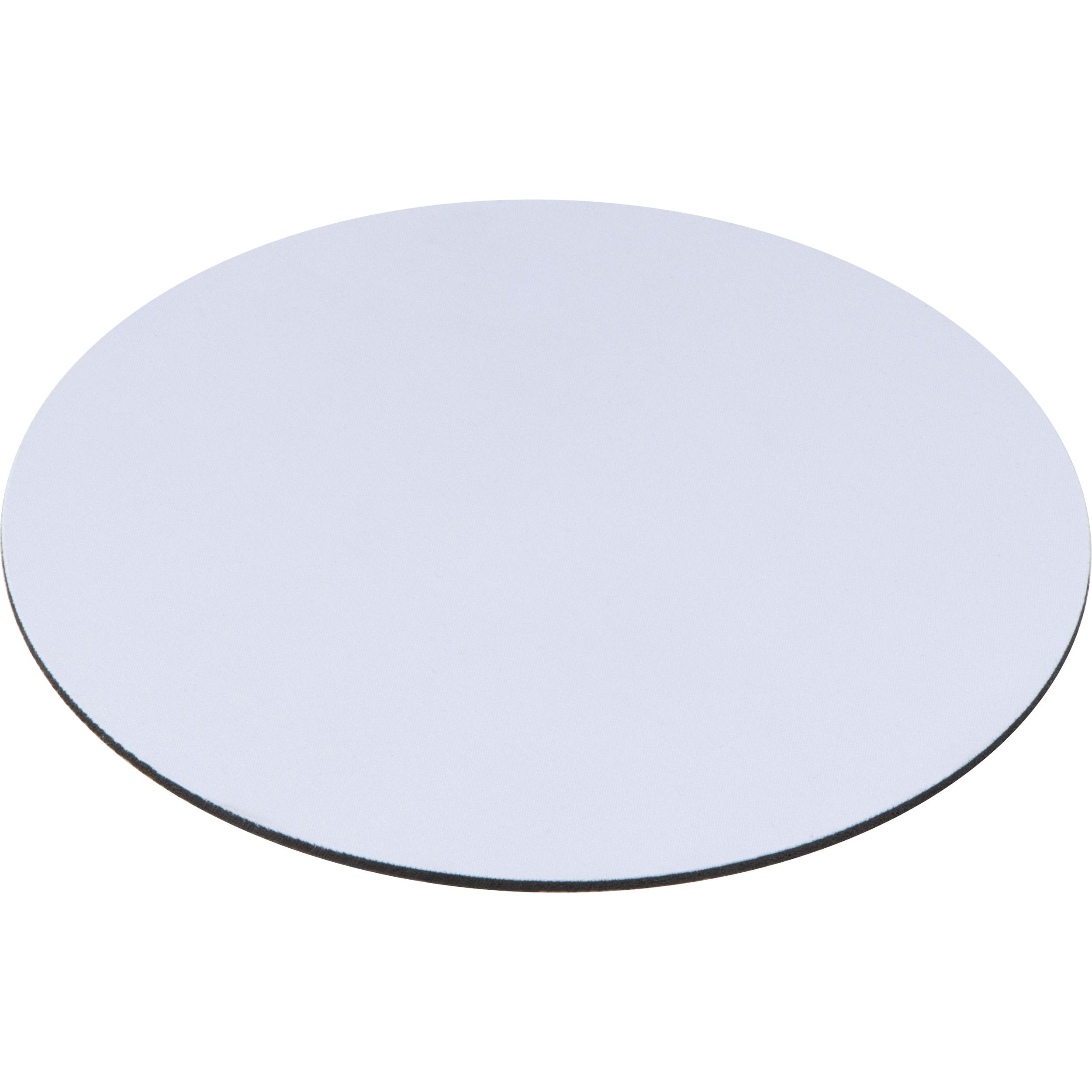 Rundes Mousepad - weiß-401
