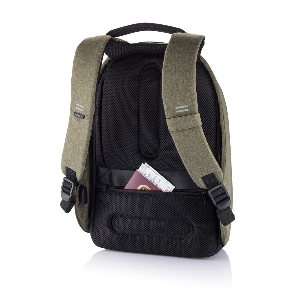 Bobby Hero Regular Anti-Diebstahl-Rucksack - grün-403
