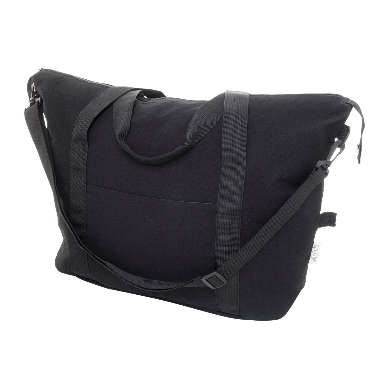 Rebyss Travel Recycelten Canvas Reisetasche - schwarz-692