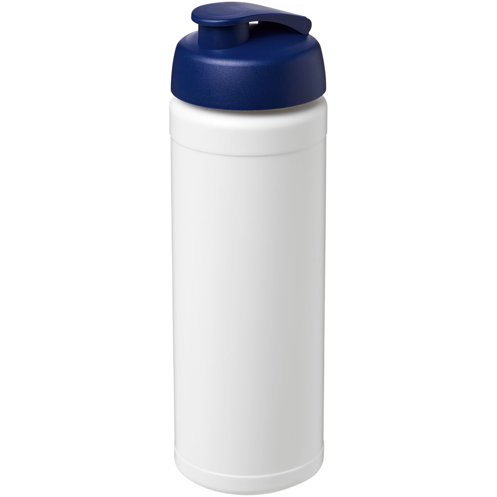 Baseline Plus 750 ml Flasche mit Klappdeckel - weiss -  blau-672